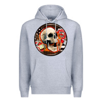 Heather Grey firefighter coasters Premium Hoodie - AdoDesignShop