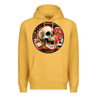 Mustard firefighter coasters Premium Hoodie - AdoDesignShop