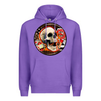 Purple firefighter coasters Premium Hoodie - AdoDesignShop