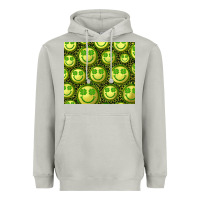 Moon Dust st. patricks day lucky face Heavyweight Hoodie - RanaPortraitStore