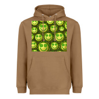 Toasted Coconut st. patricks day lucky face Heavyweight Hoodie - RanaPortraitStore
