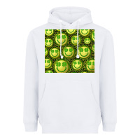 White st. patricks day lucky face Heavyweight Hoodie - RanaPortraitStore
