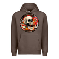 Coffee firefighter coasters Premium Hoodie - AdoDesignShop