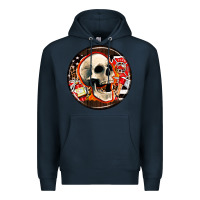 Navy firefighter coasters Premium Hoodie - AdoDesignShop