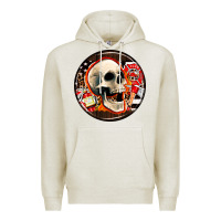 Oatmeal Heather firefighter coasters Premium Hoodie - AdoDesignShop