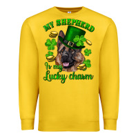 St.patrick's Day My Shepherd Is My Lucky Charm Premium Sweatshirt | Teevron