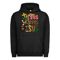 Pigment Black jesus jesus jesus Urban Hoodie - AdoDesignShop