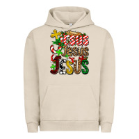Pigment French Oak jesus jesus jesus Urban Hoodie - AdoDesignShop