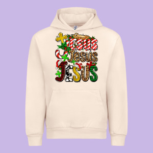 Jesus Jesus Jesus Urban Hoodie Designed By Adodesignshop