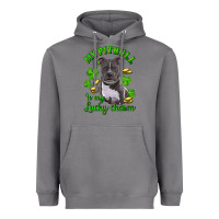 Storm st patricks day my pitbuli my lucky charm Heavyweight Hoodie - RanaPortraitStore