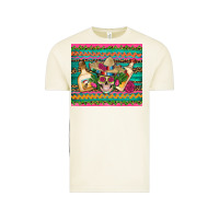 Vintage Arctic mexican tequila skull roses cactus sombrero Vintage Tee - Artiststas