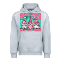 Heather Grey valentines day gnomes Urban Hoodie - Jasminsmagicworld