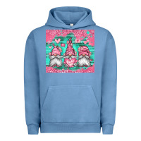 Pigment Pebble Blue valentines day gnomes Urban Hoodie - Jasminsmagicworld