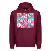 Breast Cancer Balloon Premium Hoodie | Teevron