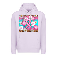 Lilac Breast cancer balloon Premium Hoodie - Artiststas