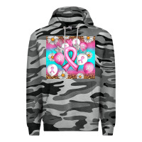 Slate Camo Breast cancer balloon Premium Hoodie - Artiststas