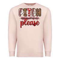 Pale Pink pitch please Premium Sweatshirt - Zillion Design Studio