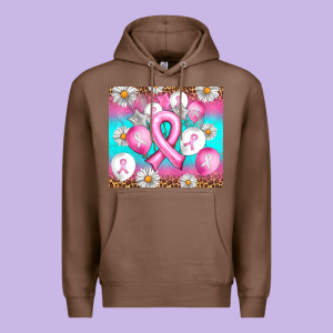 Breast Cancer Balloon Premium Hoodie Designed By Artiststas