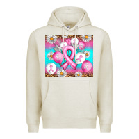 Oatmeal Heather Breast cancer balloon Premium Hoodie - Artiststas