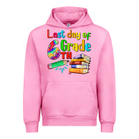 Fuchsia Pink last day of sixth grade Urban Hoodie - Artiststas