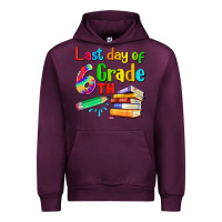 Mauve Wine last day of sixth grade Urban Hoodie - Artiststas