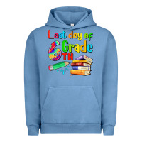 Pigment Pebble Blue last day of sixth grade Urban Hoodie - Artiststas