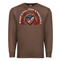 Chestnut football rainbow Premium Sweatshirt - Zillion Design Studio