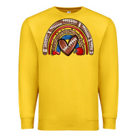 Lemon football rainbow Premium Sweatshirt - Zillion Design Studio