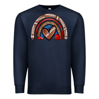 Navy football rainbow Premium Sweatshirt - Zillion Design Studio
