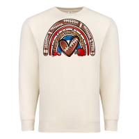 Sandshell football rainbow Premium Sweatshirt - Zillion Design Studio