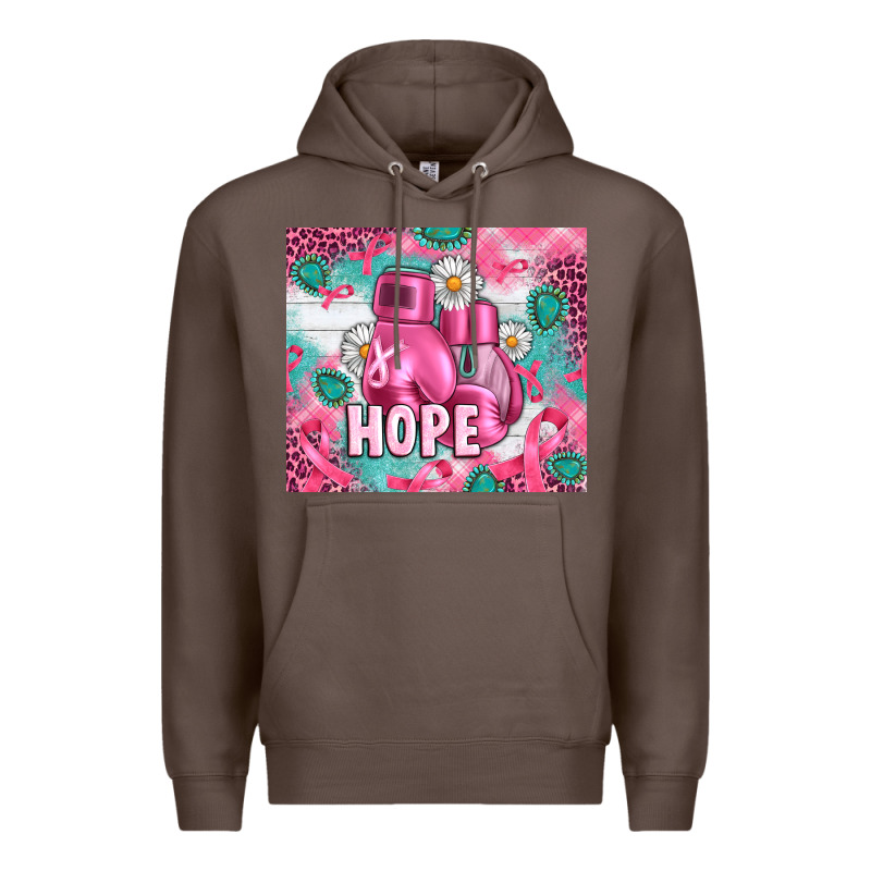 Breast Cancer Boxing Gloves Premium Hoodie by Artiststas | Teevron
