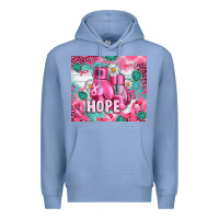 Colony Blue Breast Cancer Boxing Gloves Premium Hoodie - Artiststas