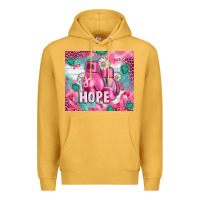 Mustard Breast Cancer Boxing Gloves Premium Hoodie - Artiststas