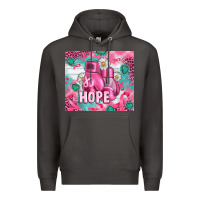 Smoke Breast Cancer Boxing Gloves Premium Hoodie - Artiststas