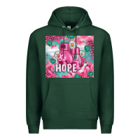 Sports Green Breast Cancer Boxing Gloves Premium Hoodie - Artiststas