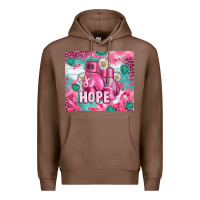 Chestnut Breast Cancer Boxing Gloves Premium Hoodie - Artiststas