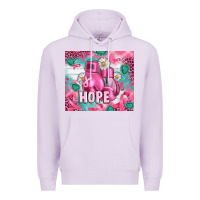 Lilac Breast Cancer Boxing Gloves Premium Hoodie - Artiststas