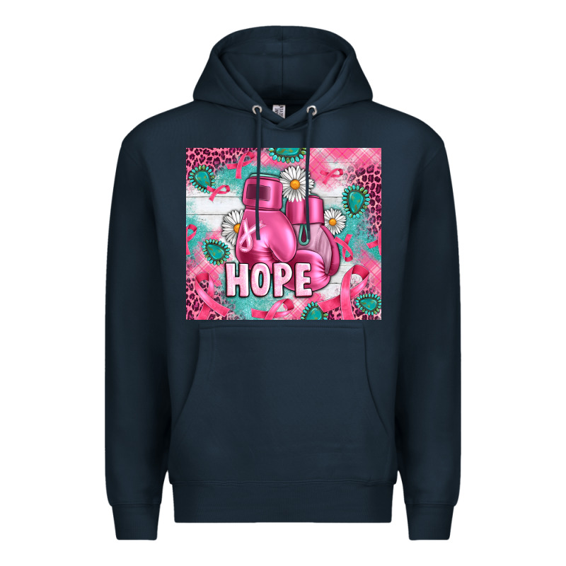 Breast Cancer Boxing Gloves Premium Hoodie by Artiststas | Teevron