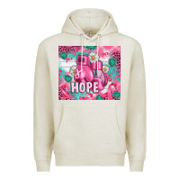 Oatmeal Heather Breast Cancer Boxing Gloves Premium Hoodie - Artiststas