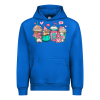 Cobalt valentines day gnomes coffee cups Urban Hoodie - Jasminsmagicworld