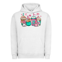 Pigment Lunar Rock valentines day gnomes coffee cups Urban Hoodie - Jasminsmagicworld