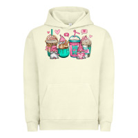 Pigment Pistachio valentines day gnomes coffee cups Urban Hoodie - Jasminsmagicworld