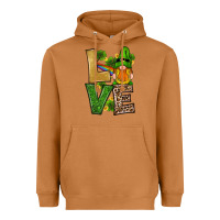 Meerkat st patricks day gnomes shamrock love Heavyweight Hoodie - RanaPortraitStore