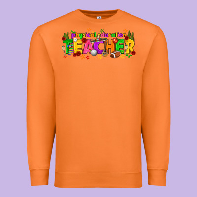 Physical Education Teacher Cinco De Mayo Premium Sweatshirt Designed By Texasbilliewilder