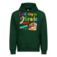 Forest Green last day of second grade Urban Hoodie - Artiststas