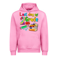 Fuchsia Pink last day of second grade Urban Hoodie - Artiststas
