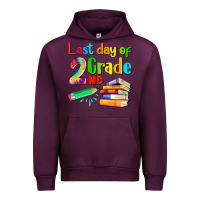 Mauve Wine last day of second grade Urban Hoodie - Artiststas