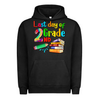 Pigment Black last day of second grade Urban Hoodie - Artiststas