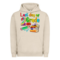 Pigment French Oak last day of second grade Urban Hoodie - Artiststas