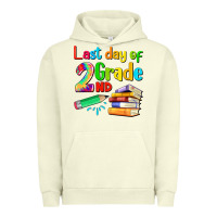Pigment Pistachio last day of second grade Urban Hoodie - Artiststas